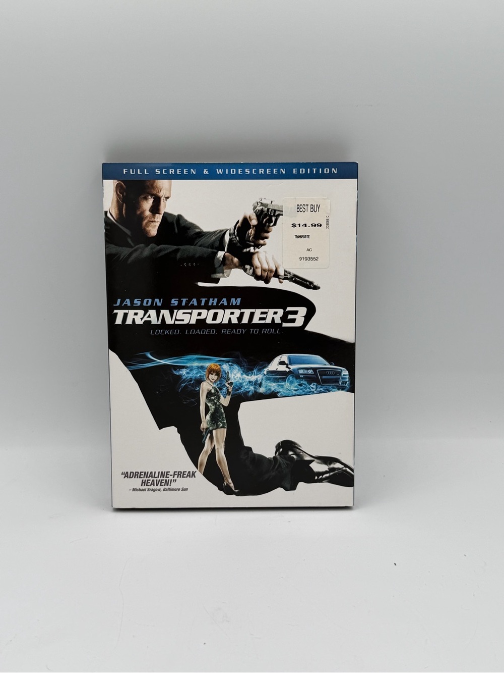 Transporter 3 DVD ft Jason Statham